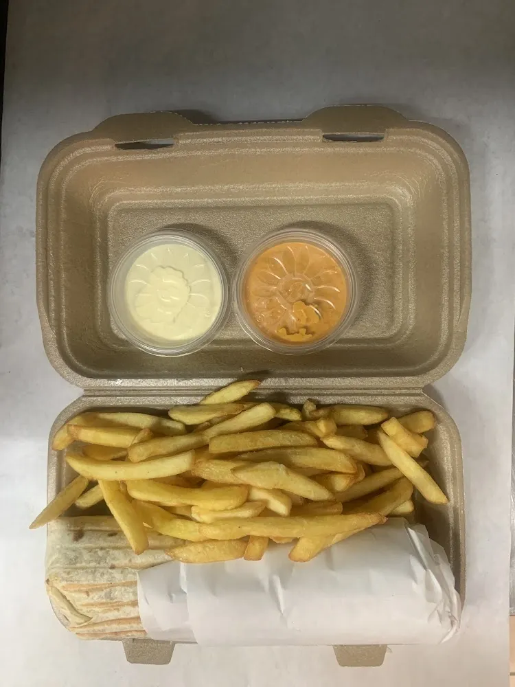 Sandwich Kebab En Tortillas